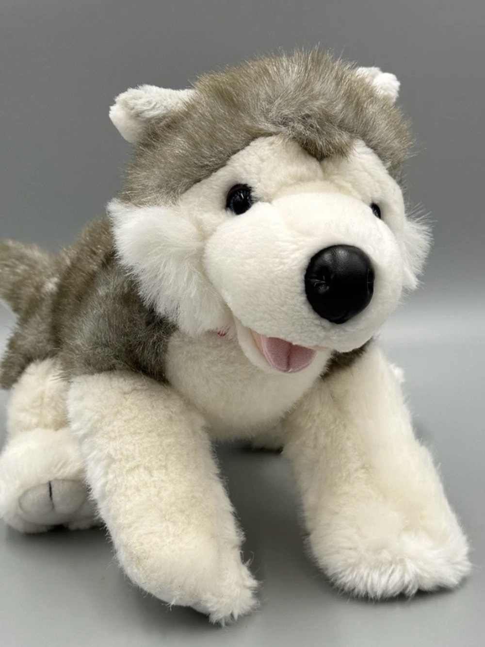Build a bear husky with puppy magnetic bandana